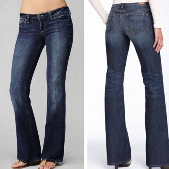 Paige Laurel Canyon Boot Cut Jeans - Picture 1 of 8